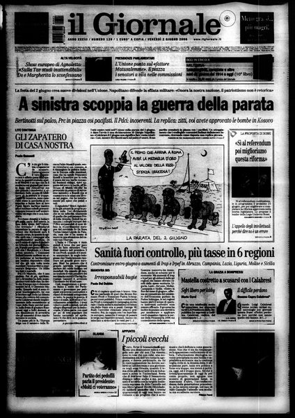 Il giornale : quotidiano del mattino